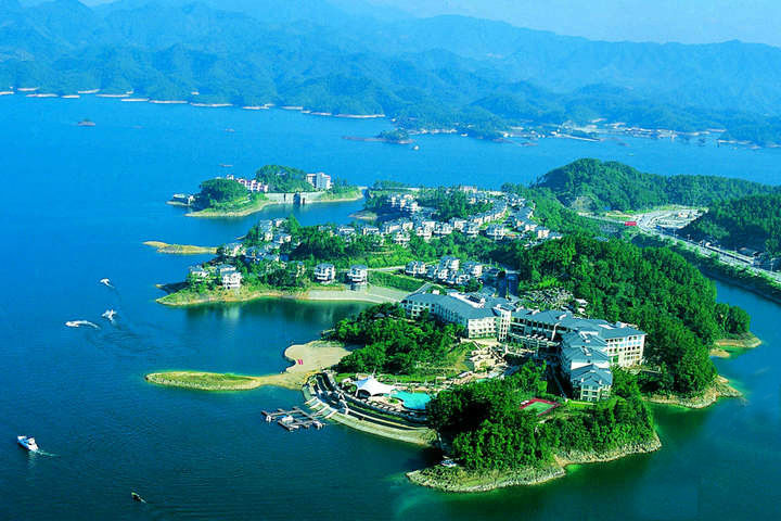 杭州千島湖開(kāi)元度假村全景