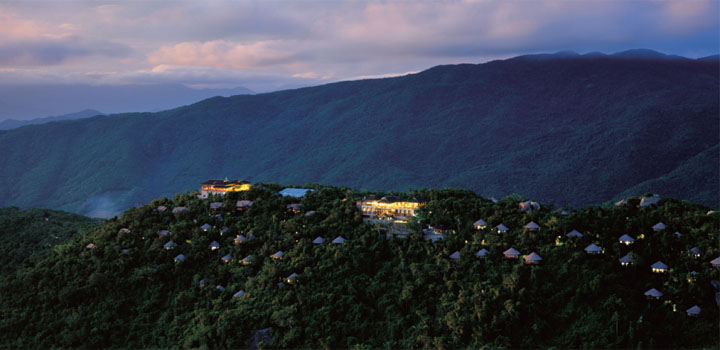 森林旅游策劃咨詢(xún)公司：三亞鳥(niǎo)巢度假村夜景