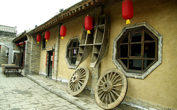 袁家村旅游規劃景觀(guān)小品船
