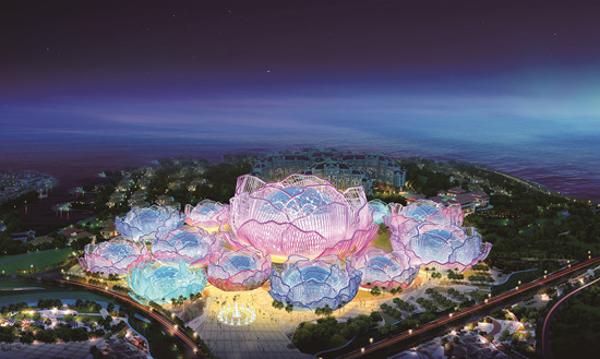度假綜合體項目旅游規劃院：?；◢u國際會(huì )議城夜景旅游規劃