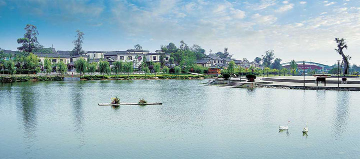 鄉村旅游策劃公司：三圣花鄉建筑旅游規劃融入了蜀文化民居風(fēng)格