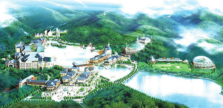 山地旅游規劃院:茵特拉根小鎮旅游規劃效果圖