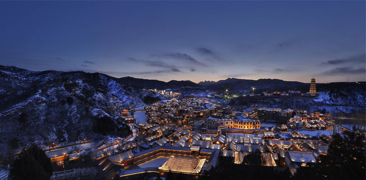 古北水鎮國際旅游度假區旅游規劃夜景