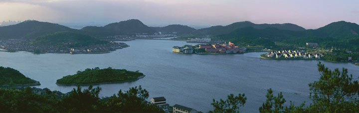 濕地旅游策劃公司:浙江東錢(qián)湖旅游度假區旅游規劃全景圖